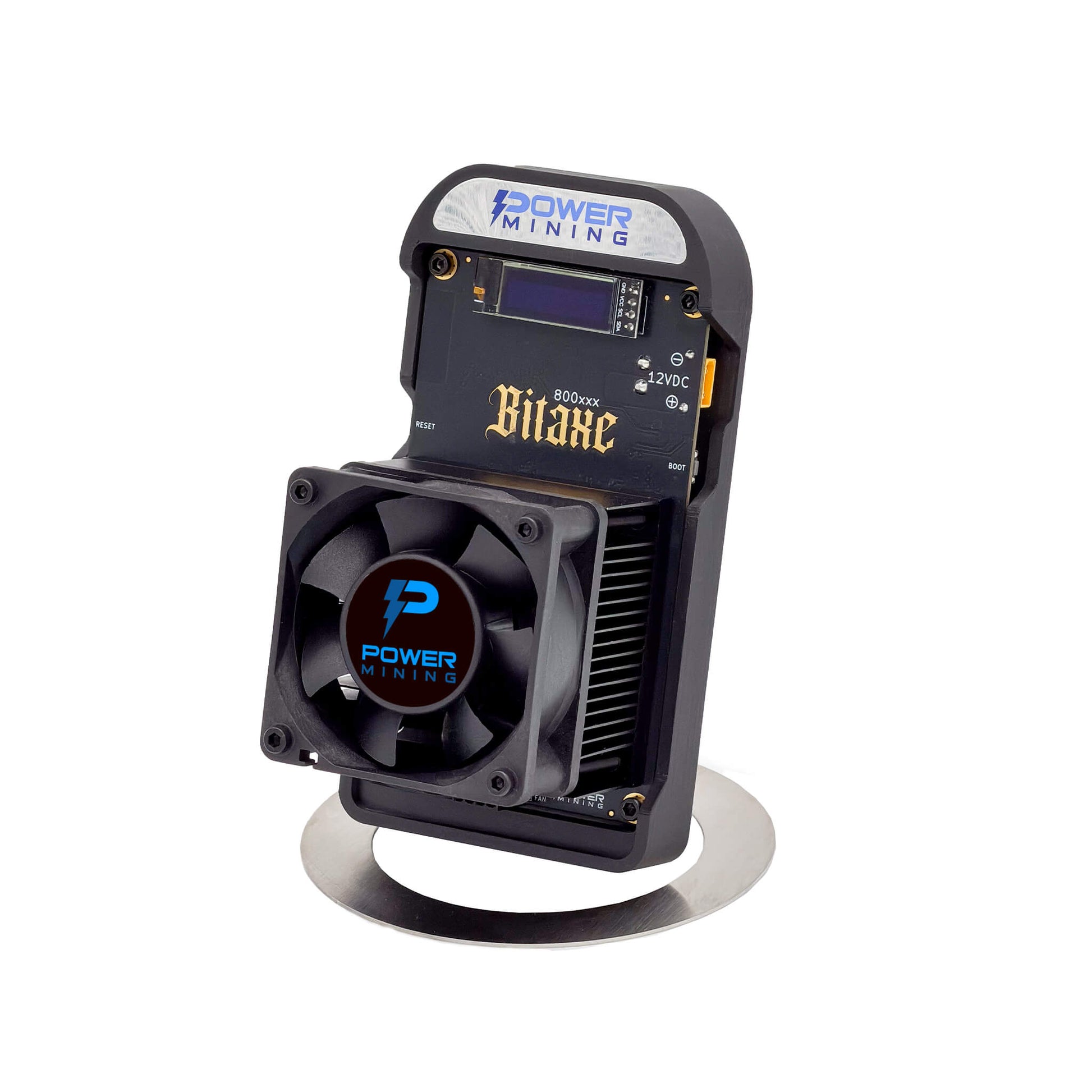 Bitaxe Gamma Turbo GT 801 — vue de trois-quarts